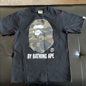 Bape t shirt short sleeved